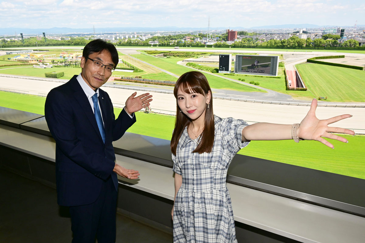 SKE48熊崎晴香が開設70周年の中京競馬場を直撃取材【後編】名馬