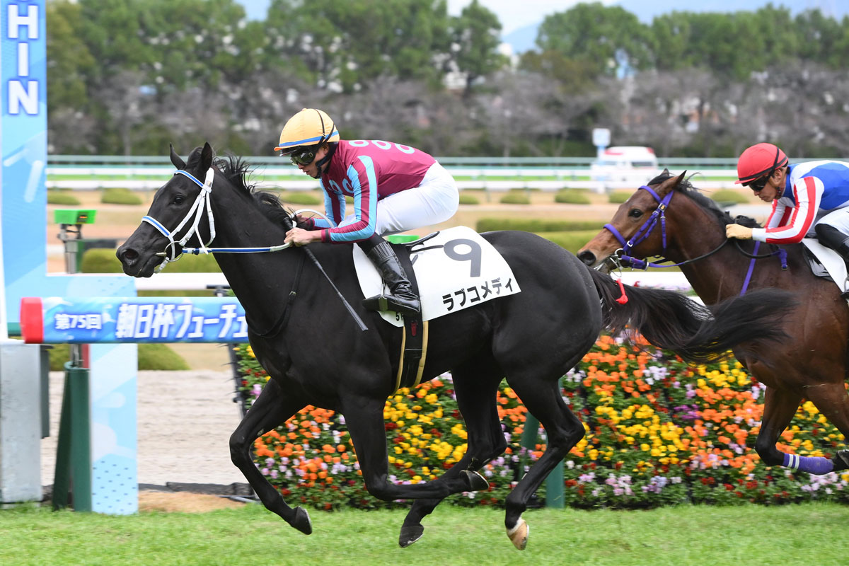 2歳新馬】ブラックタイド産駒ターコイズフリンジが初陣突破