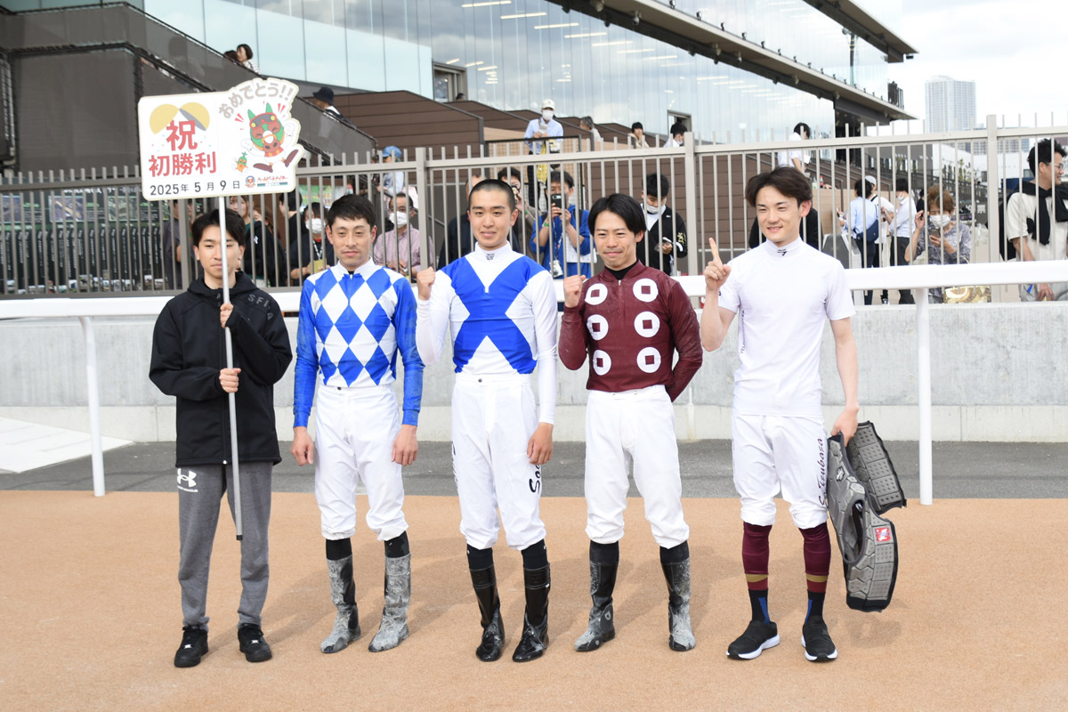 船橋競馬のルーキー椿聡太が16戦目で初勝利「うまく乗れないレース