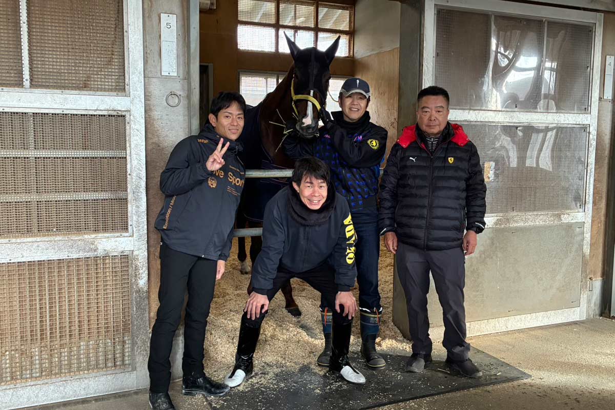 メイショウハリオが退厩 岡田稲男調教師や主戦・浜中俊が見送る「良さ
