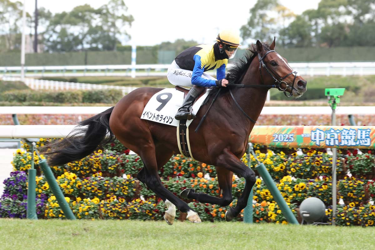 ディアドラの全弟イベントホライゾンが快勝 松山弘平「もっと良くなり