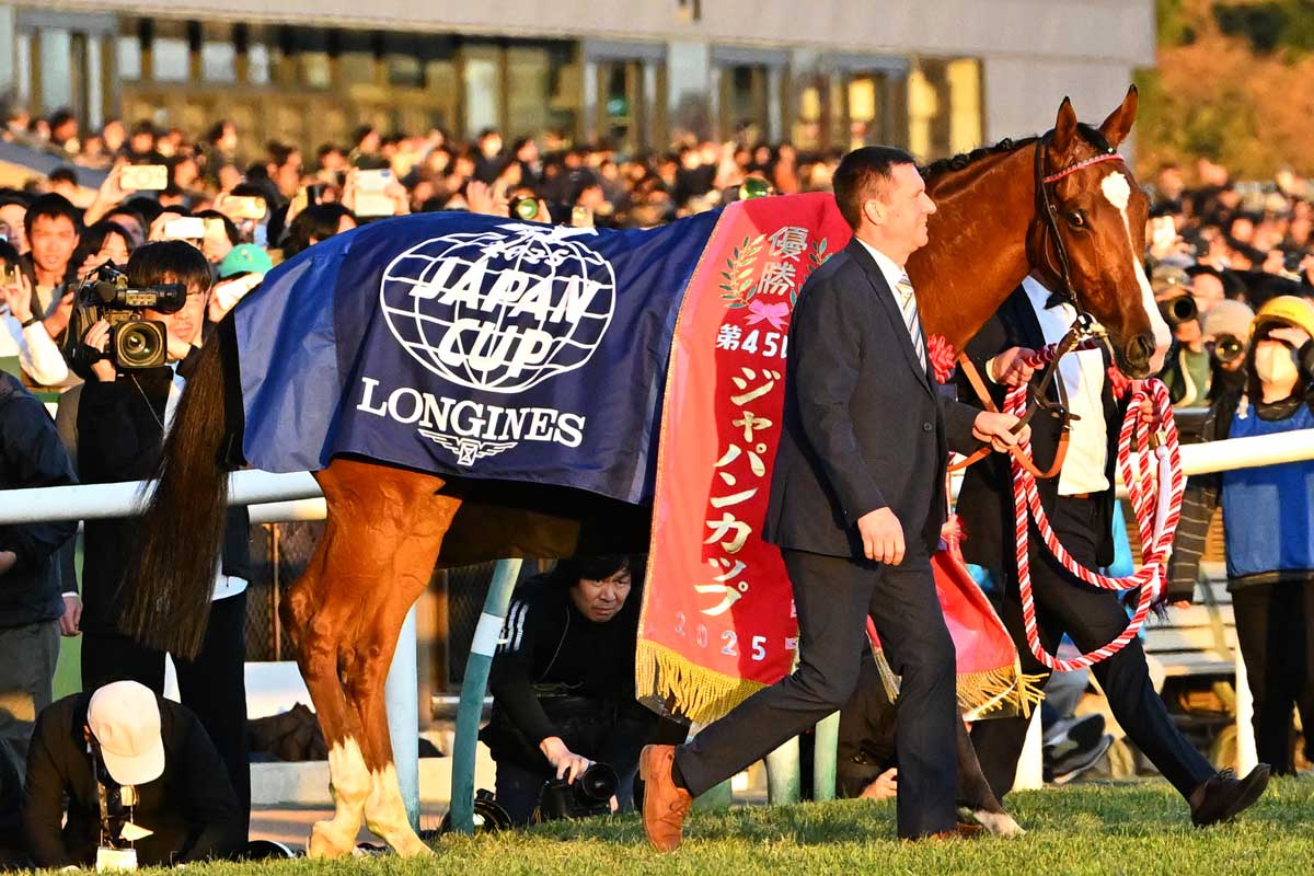 カランダガンはドバイシーマクラシックで復帰 連覇が懸かるジャパンC