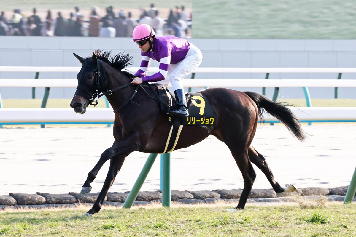 紅梅S】断然人気リリージョワが4馬身差で無傷のV3 ルメール「楽勝で