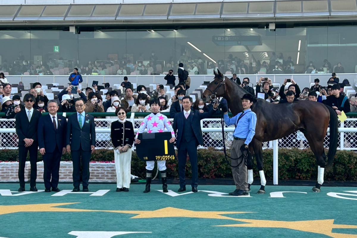 若葉S】1番人気マテンロウゲイルが2馬身差で完勝 横山和生が口にした父
