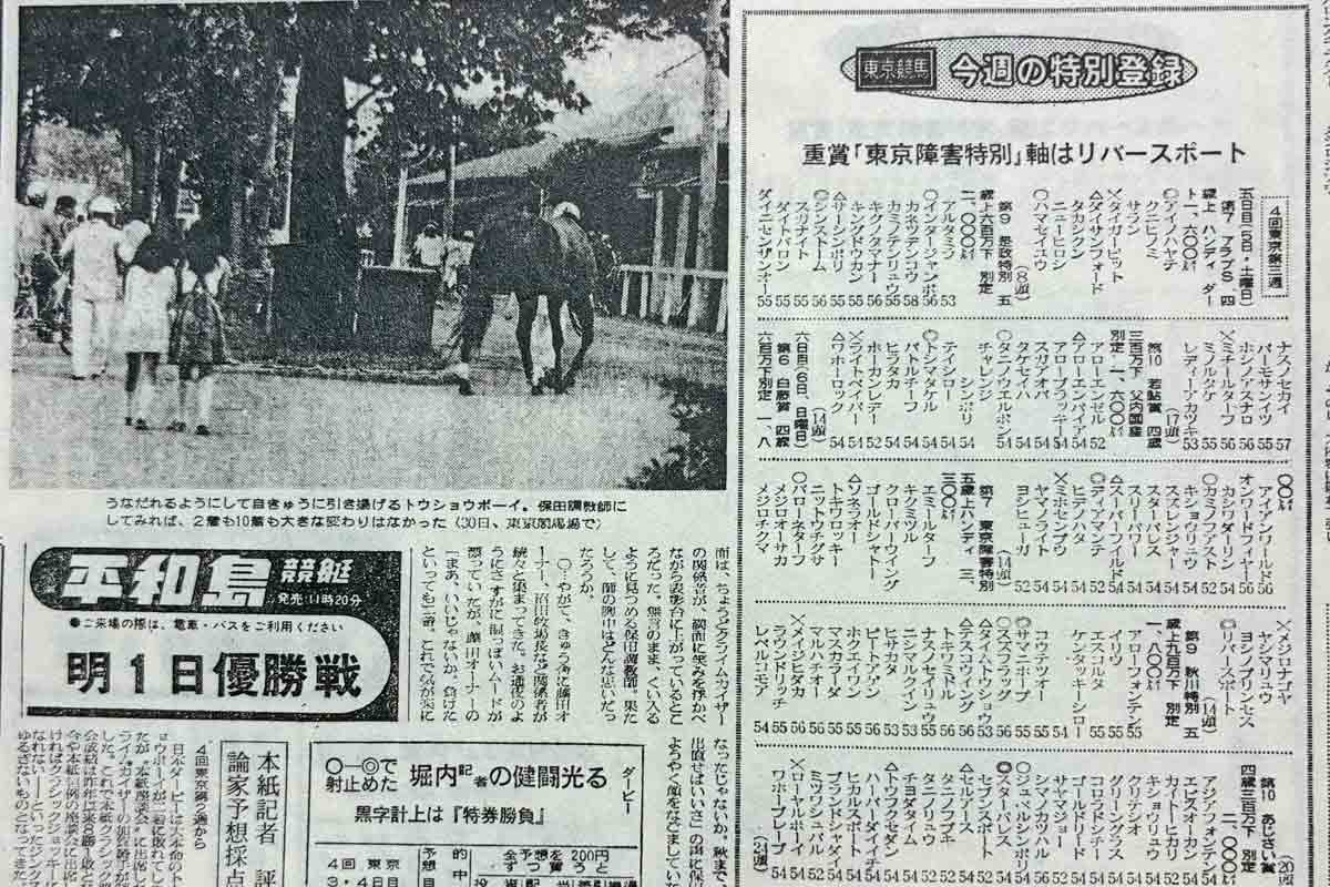 東スポ競馬で振り返る昭和の競馬史】令和版レース分析〝波乱のダービー