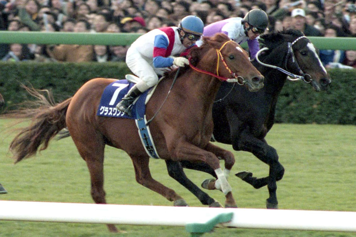 1999年有馬記念】出ていたのは「ゴール板」の瞬間だけ 