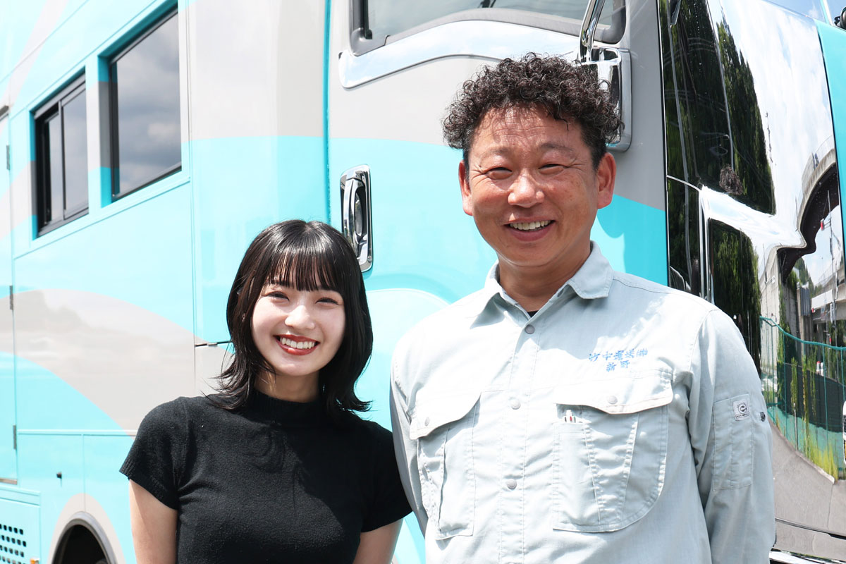 値段は数千万円！？ ビックリ機能が満載の「馬運車の世界」をミス東